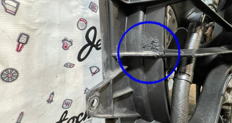  Гидромодуль вентилятор охлаждения ДВС 01-04гJeep Grand Cherokee WG-WJ