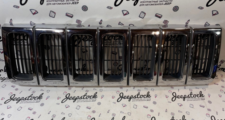  Решетка радиатора 96-98 хром (дубль) Jeep Grand Cherokee ZG-ZJ