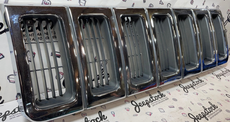  Решетка радиатора 96-98 хром (дубль) Jeep Grand Cherokee ZG-ZJ