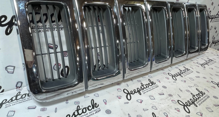  Решетка радиатора 96-98 хром (дубль) Jeep Grand Cherokee ZG-ZJ