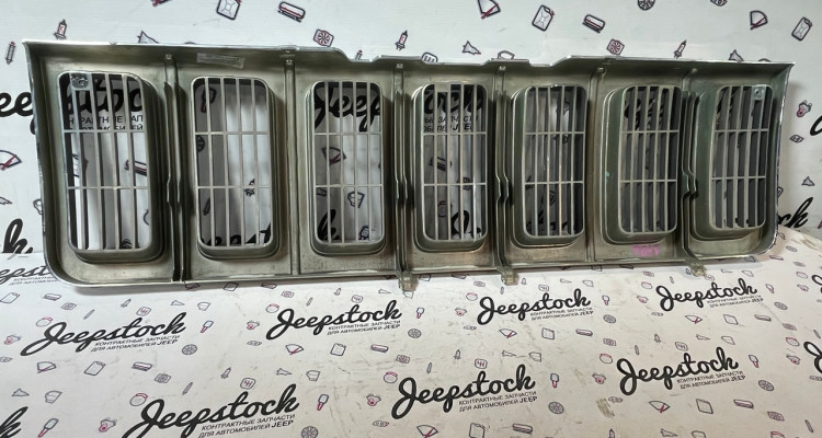  Решетка радиатора 96-98 хром (дубль) Jeep Grand Cherokee ZG-ZJ