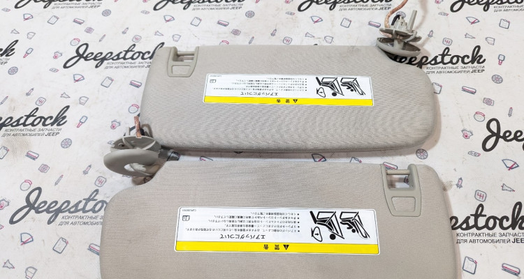  Комплект солнцезащитных козырьков 2 Jeep Grand Cherokee WK2