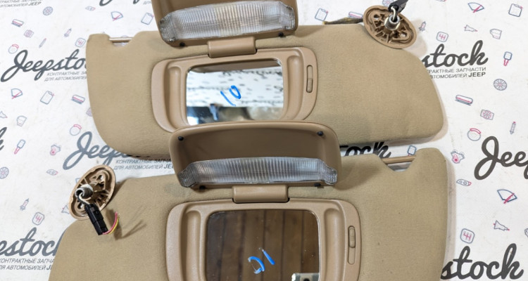  Комплект солнцезащитных козырьков (Camel) 2 Jeep Grand Cherokee WG-WJ