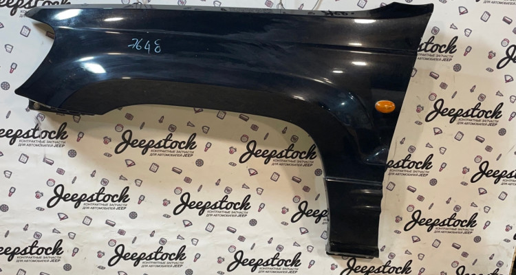  Крыло переднее левое черное 2 Jeep Grand Cherokee WG-WJ