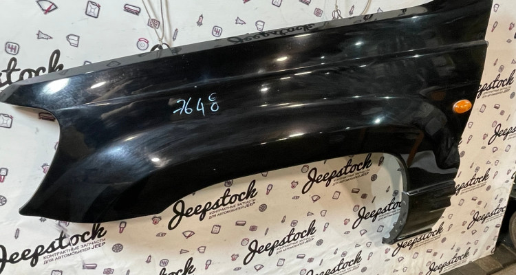  Крыло переднее левое черное 2 Jeep Grand Cherokee WG-WJ