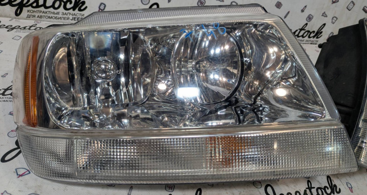  Комплект передних фар 2шт (4) Jeep Grand Cherokee WG-WJ