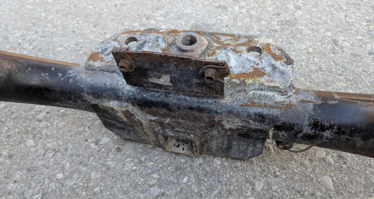  Задняя часть рамы, фаркоп 04-08 Dodge Ram DR
