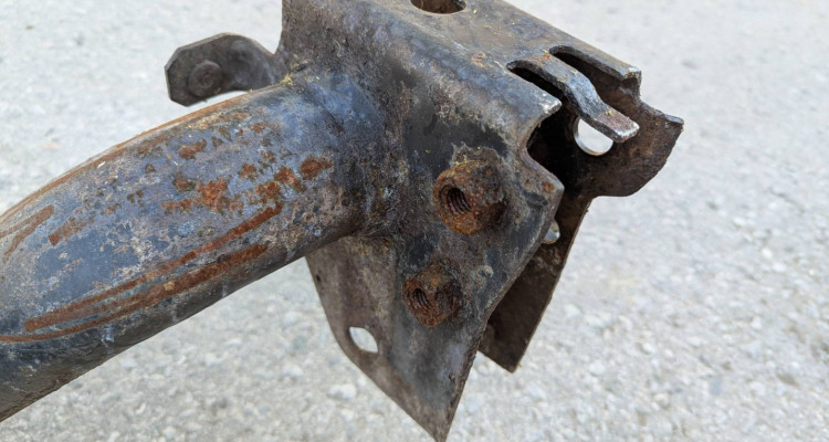  Задняя часть рамы, фаркоп 04-08 Dodge Ram DR