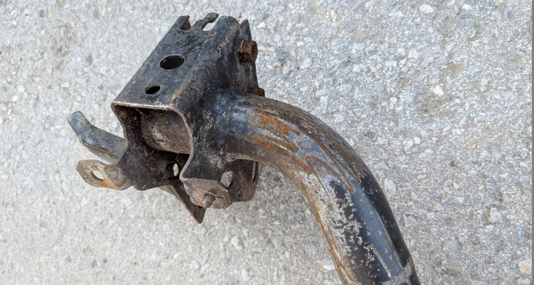  Задняя часть рамы, фаркоп 04-08 Dodge Ram DR