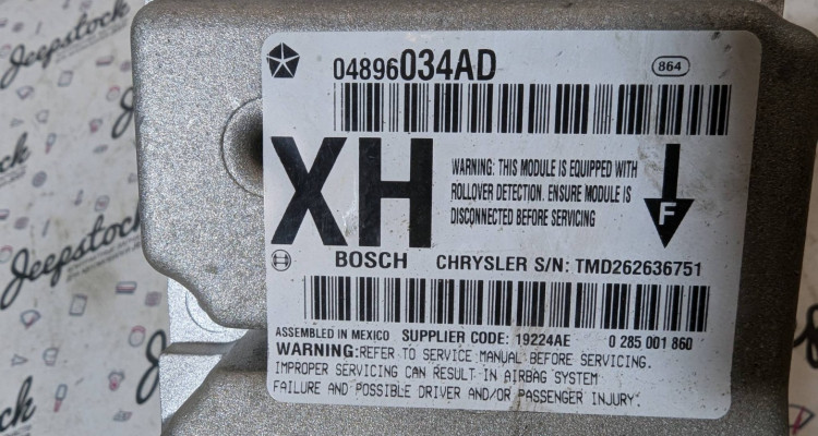  Блок управления AIR BAG Jeep Commander XK