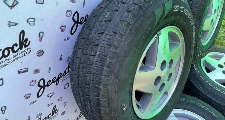 Комплект колес на 225/75/15 LAREDO Jeep Grand Cherokee ZG-ZJ, оригинальный номер производителя OEM Комплект колес на 225/75/15 LAREDO