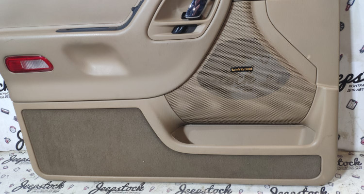 Комплект дверных карт обшивок (Sandstone) Jeep Grand Cherokee WG-WJ, оригинальный номер производителя 5GL311T5AG, 5GY611T5AK, 5GY601T5AK, 5GL301T5AG OEM Комплект дверных карт обшивок (Sandstone)