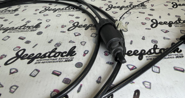 Тросик лючка бензобака с ручкой Jeep Grand Cherokee ZG-ZJ, оригинальный номер производителя 55030119, 55032190 OEM Тросик лючка бензобака с ручкой Jeep Grand Cherokee ZG-ZJ