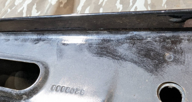 Капот черный Jeep Grand Cherokee ZG-ZJ, оригинальный номер производителя 55033810 OEM Капот черный